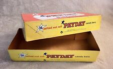 Vintage Grande Payday Candy Bar Loja Balcão Caixa de Exibição Rolo de Nozes Salgadas comprar usado  Enviando para Brazil