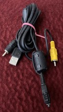 Cabo AV Sony ZCAT 2035-0930 áudio vídeo + cabo USB para câmera digital Cybershot comprar usado  Enviando para Brazil