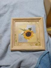 Gerahmtes sonnenblumen bild gebraucht kaufen  Lorch