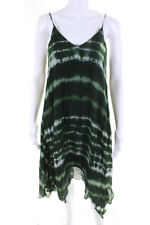 Maxi vestido asimétrico verde talla pequeña con estampado tie dye de Fifteen Twenty para mujer segunda mano  Embacar hacia Argentina