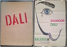 Usado, SALVADOR DALI, 1967, EXHIBITION CATALOGUE WITH 40 FASCIMILES AND A LARGE POSTER comprar usado  Enviando para Brazil