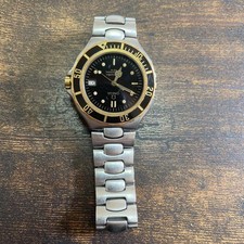 Usado, Relógio masculino OMEGA Seamaster 200 data quartzo vintage 38 mm aço inoxidável Japão comprar usado  Enviando para Brazil
