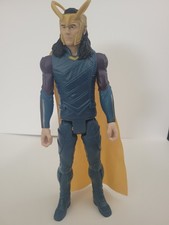 Boneco de ação Titan Hero Series Loki 12 polegadas Marvel Hasbro 2016 com capa comprar usado  Enviando para Brazil