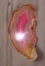 Pink dyed agate for sale  TROWBRIDGE