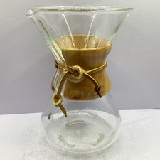 Filtro/despeje mais de 3 xícaras de café Chemex vidro pirex EUA (H5) S#593, usado comprar usado  Enviando para Brazil