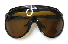 Óculos de neve vintage anos 80 Bolle Chrono Shield preto esqui Google comprar usado  Enviando para Brazil