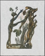 Salvador Dali "A Madeira e o Suicídio" Divino Original no Japão nacré, usado comprar usado  Enviando para Brazil