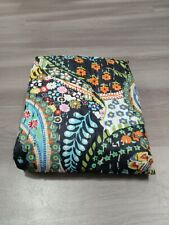 Colcha colcha Kantha de algodão feita à mão indiana estampa paraíso cobertor Gudri comprar usado  Enviando para Brazil