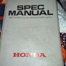OEM Honda Spec Manual 1988-1994 Motocicleta Scooter ATV Páginas Muito Limpas Genuíno comprar usado  Enviando para Brazil