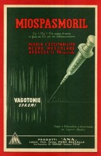 Pubblicita farmaceutica miospa usato  Vezza d'Alba
