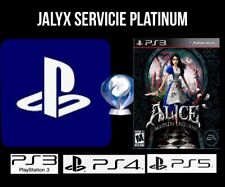 Alice: Madness Returns PS3 Trophy Trophies Platinum Service (SEM JOGO 100% LEGÍTIMO), usado comprar usado  Enviando para Brazil