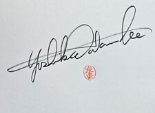 Autografo retro timbro usato  Italia