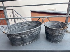 Zink blumentopf griffe gebraucht kaufen  Pirna, Dohma, Struppen