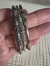 Pulseira Vintage BA SUARTI BALI Prata Esterlina 925 com Design 7,5” comprar usado  Enviando para Brazil