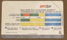Scheda telefonica fasce usato  Ravenna