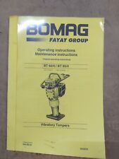 Bomag bt60 vibratory for sale  Womelsdorf