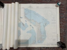 Nautical paper charts for sale  Lillian
