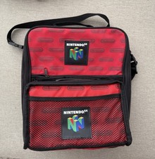 Genuíno Oficial Nintendo 64 Console Vermelho Estojo de Transporte/Bolsa de Viagem N64 com Alça, usado comprar usado  Enviando para Brazil