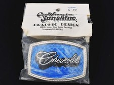 Fivela de cinto vintage Chevrolet California Sunshine designs gráficos prisma comprar usado  Enviando para Brazil