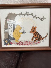 Framed winnie pooh for sale  CHESTERFIELD