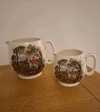 Vintage pottery hunting for sale  KING'S LYNN
