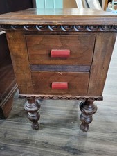 Antique wood sewing for sale  Victor