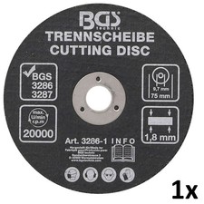 Disque tronçonner 75mm d'occasion  Folschviller