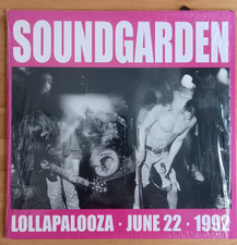 Soundgarden lollapalooza june usato  Torino