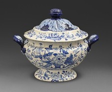 Blue white earthenware for sale  NEWARK