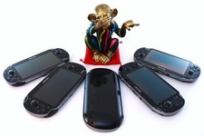 Używany, Sony Playstation PS Vita PCH-1000 Czarny kabel W/USB Wybierz 3Rank【Wysyłka 1 dzień】 na sprzedaż  Wysyłka do Poland