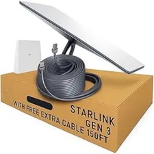 Kit padrão Starlink Gen 3 antena parabólica com roteador WiFi 6 internet de alta velocidade comprar usado Kit padrão Starlink Gen 3 antena parabólica com roteador WiFi 6 internet de alta velocidade comprar usado  Enviando para Brazil
