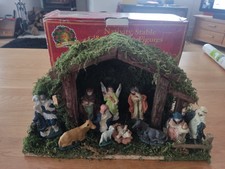 Vintage nativity scene for sale  BURRY PORT