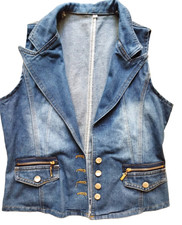 Weste jeans damen gebraucht kaufen  Hohen Neuendorf