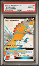 Usado, 2019 POKEMON SUN & MOON HIDDEN FATES #SV50 FULL ART/HO-OH GX PSA 10 comprar usado  Enviando para Brazil