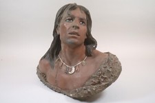 Indianer büste terrakotta gebraucht kaufen  Stadtbergen