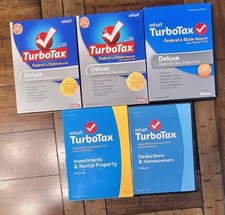 Lot turbotax deluxe for sale  Mentor