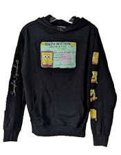 Pulôver com capuz Nickelodeon adulto TAMANHO MÉDIO Bob esponja carteira de motorista comprar usado  Enviando para Brazil