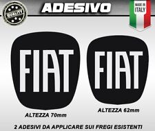 Adesivi fiat logo usato  Lecce