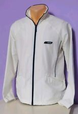 Używany, Biały adidas Trucksuit Top Cienka kurtka Pełny zamek błyskawiczny Damski rozm. 10 na sprzedaż  PL