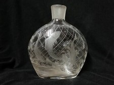 Antique engraved crystal d'occasion  Expédié en Belgium