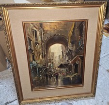 Dipinto olio tela usato  Napoli