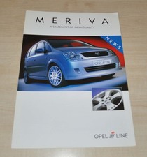 2003 Opel Meriva Zubehor Acessórios de Ajuste Folheto Prospekt ENG DE, usado comprar usado 2003 Opel Meriva Zubehor Acessórios de Ajuste Folheto Prospekt ENG DE, usado comprar usado  Enviando para Brazil