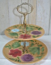 Sarreguemines majolica cake d'occasion  Thénezay