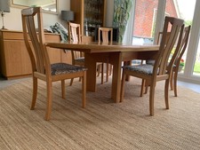 Skovby extending oak for sale  WARWICK