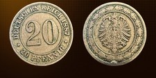 Pfennig 1887 gebraucht kaufen  Troisdorf