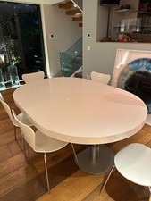 white gloss round table for sale white gloss round table for sale LONDON