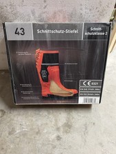 Schnittschutzstiefel klasse sc gebraucht kaufen Schnittschutzstiefel klasse sc gebraucht kaufen  Buchholz i.d. Nordheide