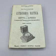 Hoepli astronomia nautica usato  Siena
