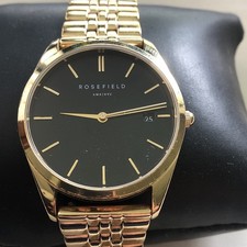 Rosefield goldtone watch for sale  Spring Grove