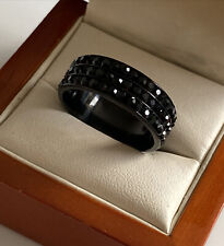 3row black zircon for sale  BRENTFORD